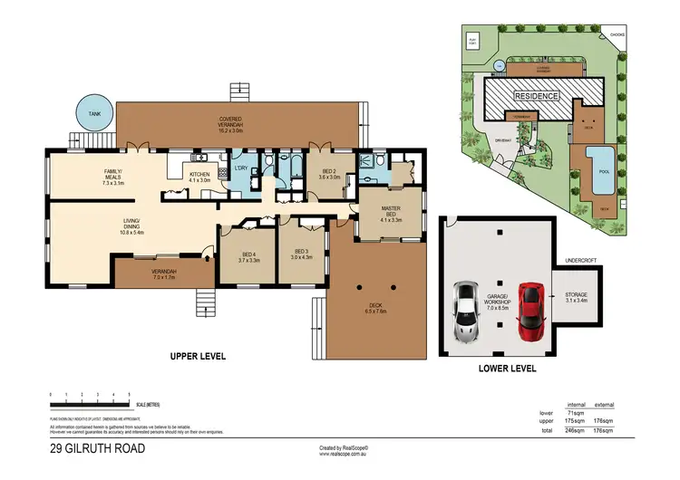 Floorplan of Homely house listing, 29 Gilruth Road, Kenmore QLD 4069
