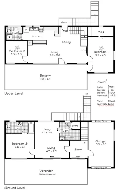 Floorplan of Homely house listing, 83 Barrage Road, Goolwa South SA 5214