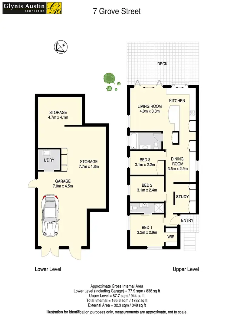 Floorplan of Homely house listing, 7 Grove Street, Red Hill QLD 4059