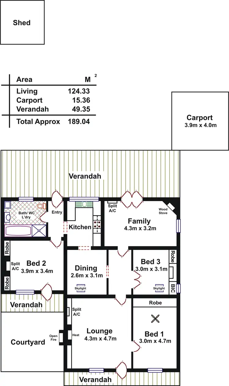 Floorplan of Homely house listing, 41 Finniss Street, Gawler SA 5118