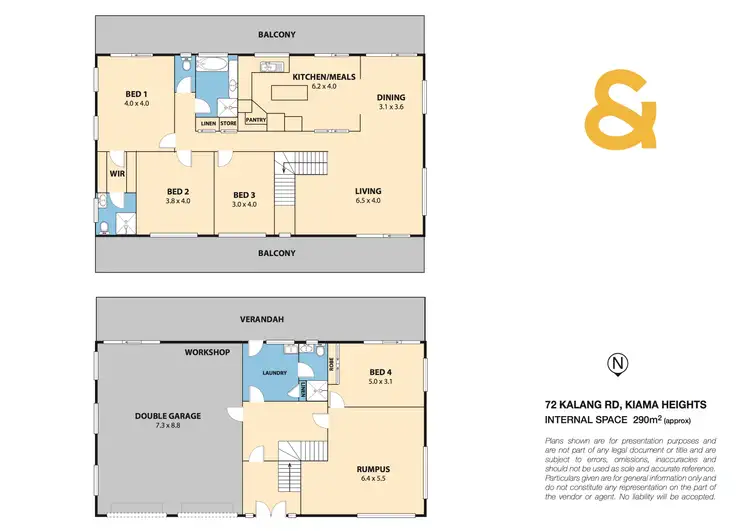 Floorplan of Homely house listing, 72 Kalang Road, Kiama Heights NSW 2533
