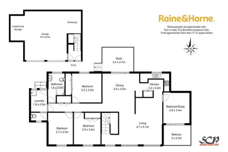 Floorplan of Homely house listing, 16 Barbara Crescent, Denhams Beach NSW 2536