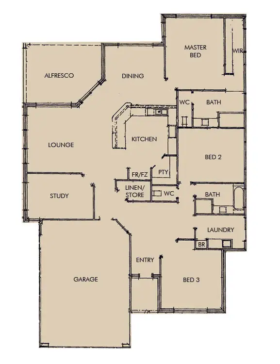 Floorplan of Homely house listing, 5 Emma Way, Mandurah WA 6210
