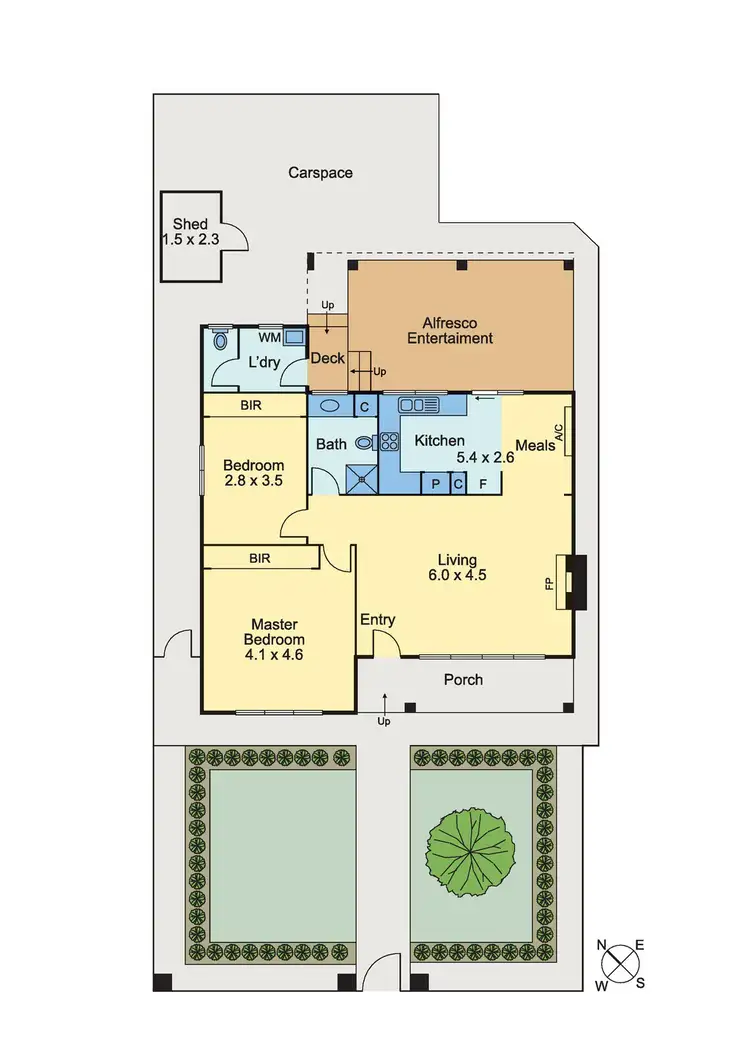 Floorplan of Homely house listing, 156 Lebanon St, Strathmore VIC 3041