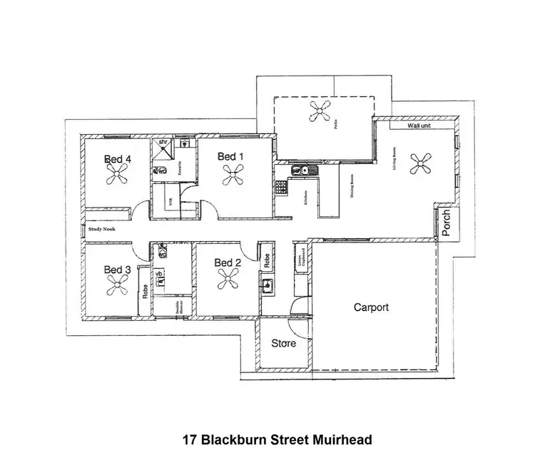 Floorplan of Homely house listing, 17 Blackburn Street, Muirhead NT 810