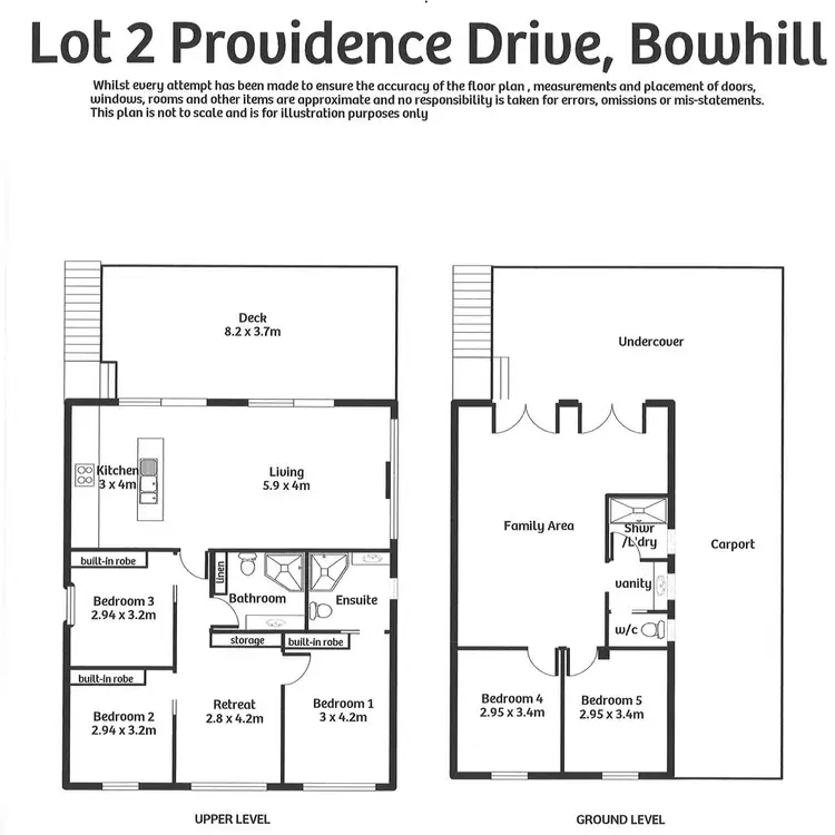 Floorplan of Homely house listing, Lot 2 Providence Drive, Bowhill SA 5238