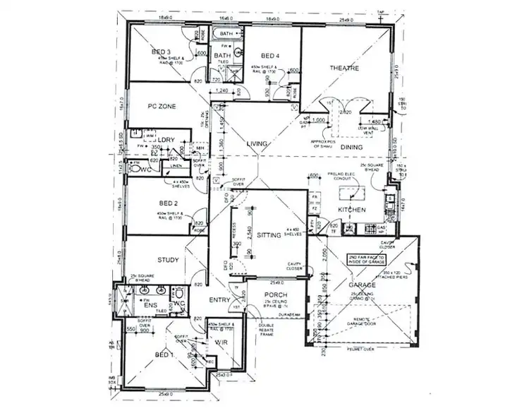 Floorplan of Homely house listing, 28 Crosthwait Circle, Tapping WA 6065