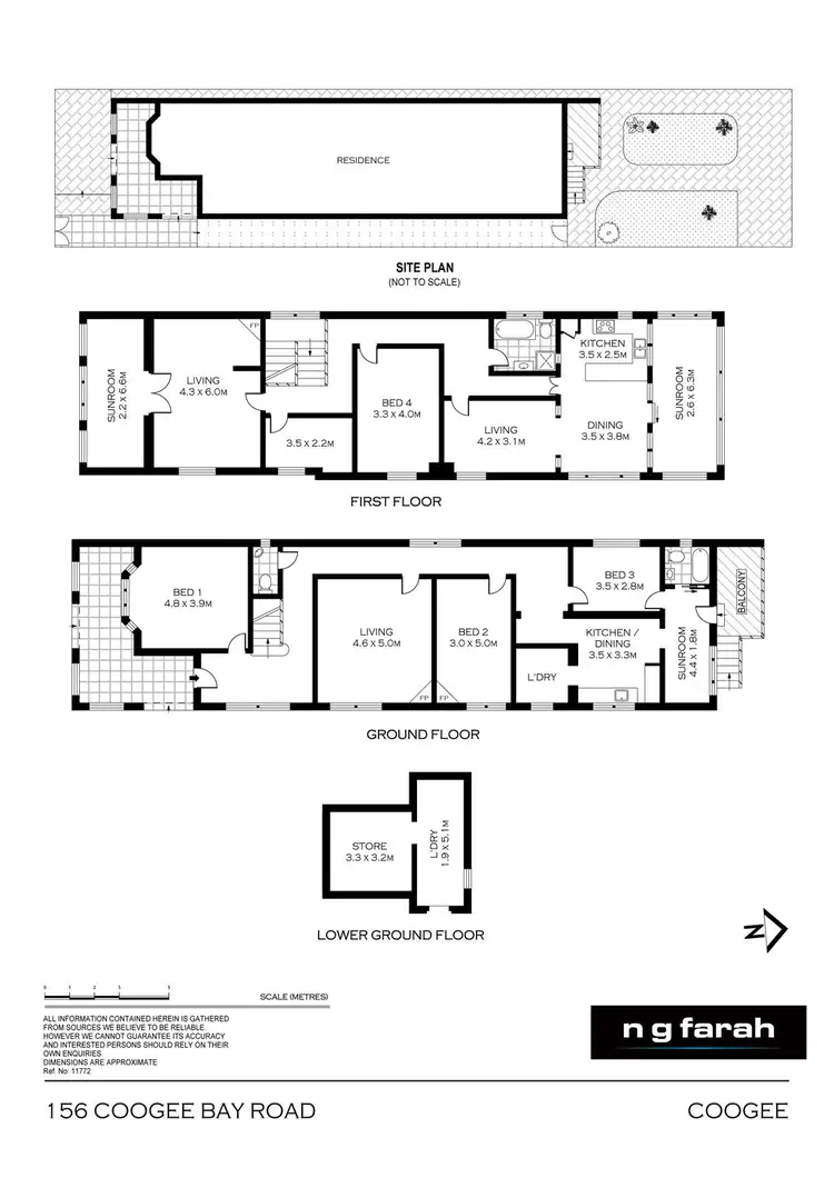 Floorplan of Homely house listing, 156 Coogee Bay Road, Coogee NSW 2034
