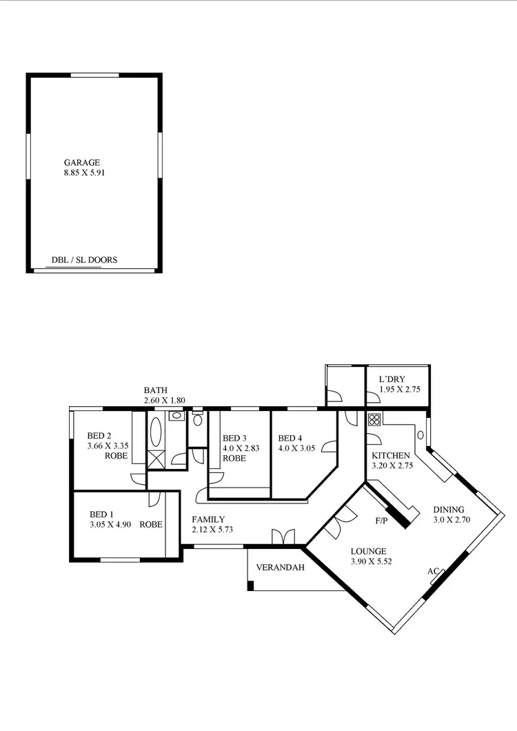Floorplan of Homely house listing, 92 London Street, Port Lincoln SA 5606