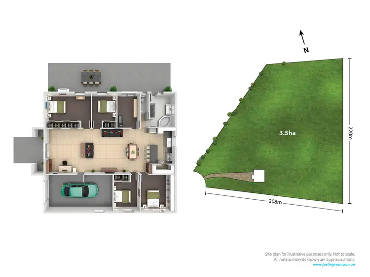 Floorplan of Homely house listing, 57 Willow Tree Place, Springvale NSW 2650