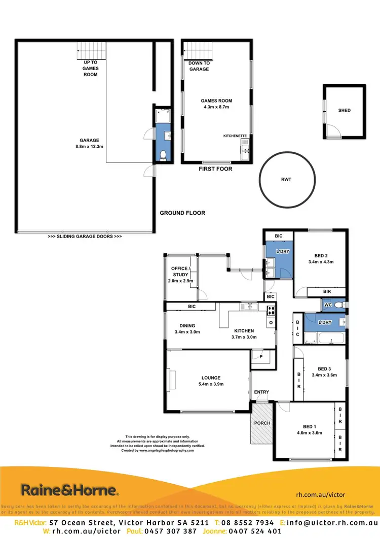 Floorplan of Homely house listing, 4 JAMES AVENUE, Victor Harbor SA 5211