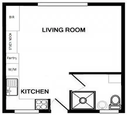 Floorplan of Homely unit listing, 13/2 Donald Road, Queanbeyan NSW 2620