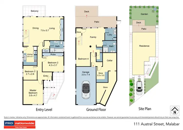 Floorplan of Homely house listing, 111 Austral Street, Malabar NSW 2036