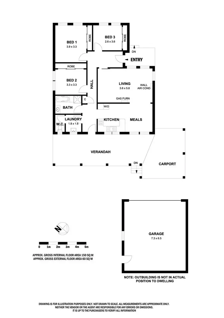 Floorplan of Homely house listing, 1 Eyre Street, Sunbury VIC 3429