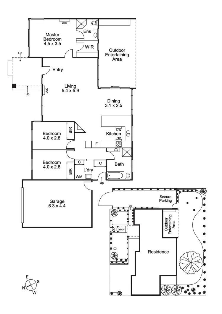 Floorplan of Homely house listing, 10 Caroline Court, Mount Martha VIC 3934