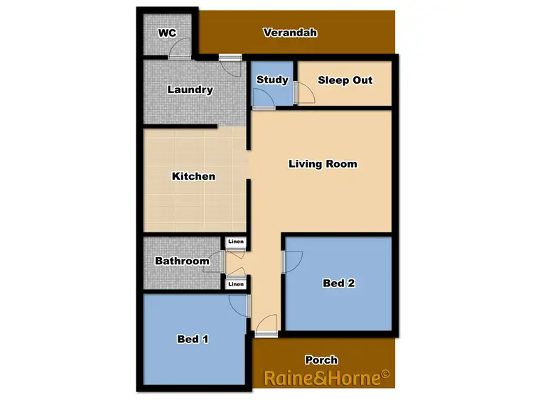 Floorplan of Homely house listing, 60 Darling Street, Dubbo NSW 2830