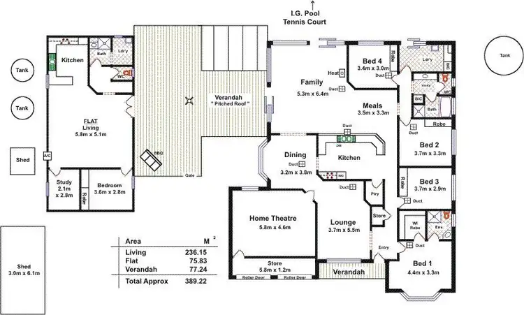 Floorplan of Homely house listing, 19 Bethesda Road, Lewiston SA 5501