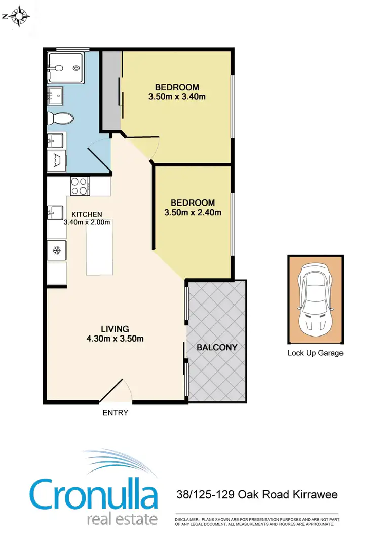 Floorplan of Homely unit listing, 38/125 Oak road, Kirrawee NSW 2232