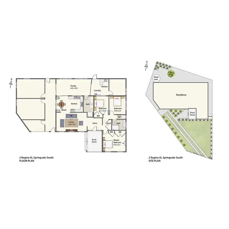 Floorplan of Homely house listing, 2 Regina Street, Springvale South VIC 3172
