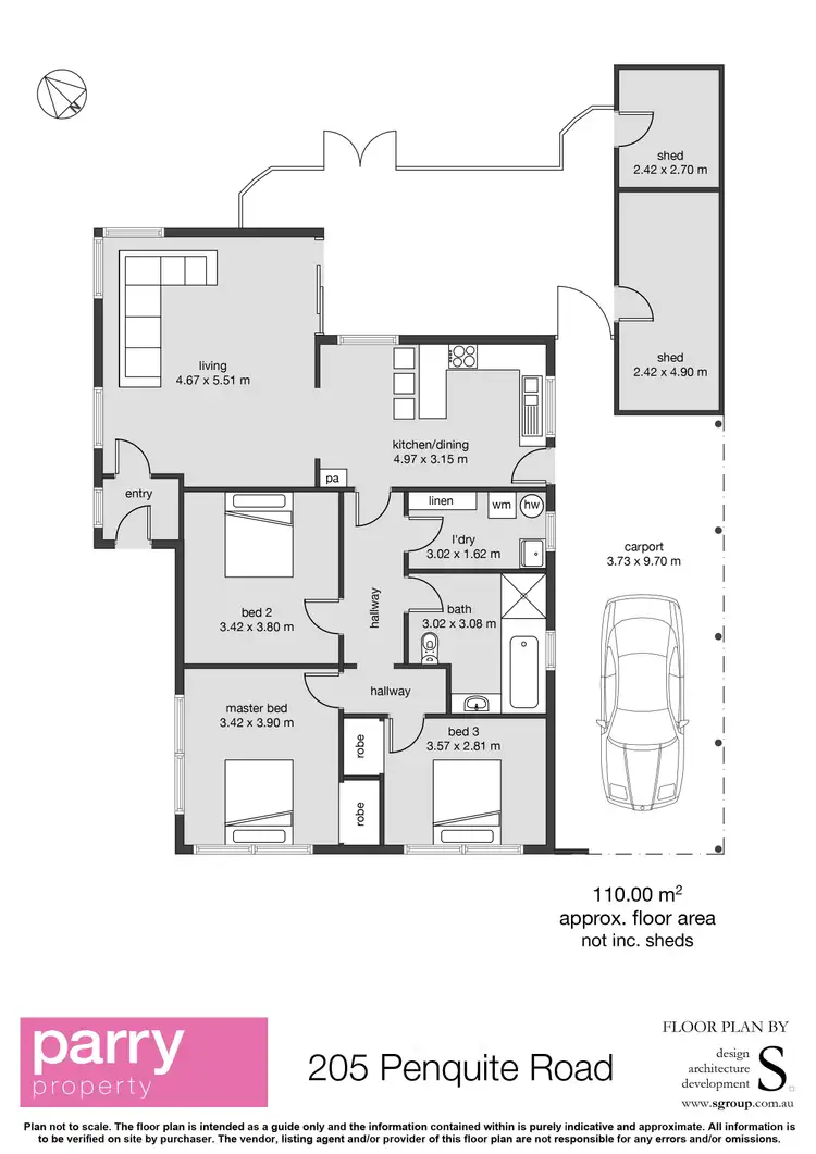 Floorplan of Homely house listing, 205 Penquite Road, Norwood TAS 7250
