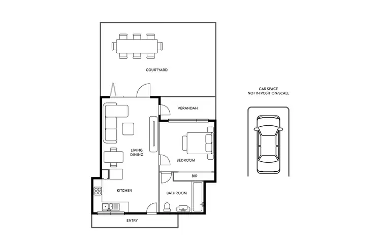 Floorplan of Homely apartment listing, 2/10 Celeste Court, St Kilda East VIC 3183