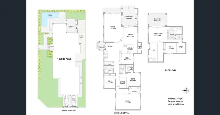 Floorplan of Homely house listing, 6 Maxwell Brown Drive, Southport QLD 4215