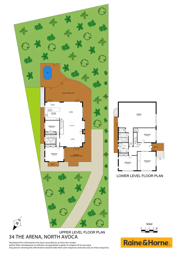 Floorplan of Homely house listing, 34 The Arena, North Avoca NSW 2260