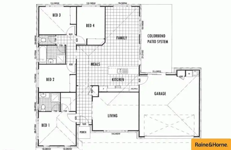 Floorplan of Homely house listing, 17 Lotus Avenue, Bellmere QLD 4510
