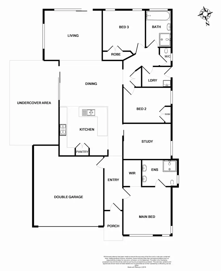 Floorplan of Homely house listing, 57 Clayton Crescent, Rutherford NSW 2320