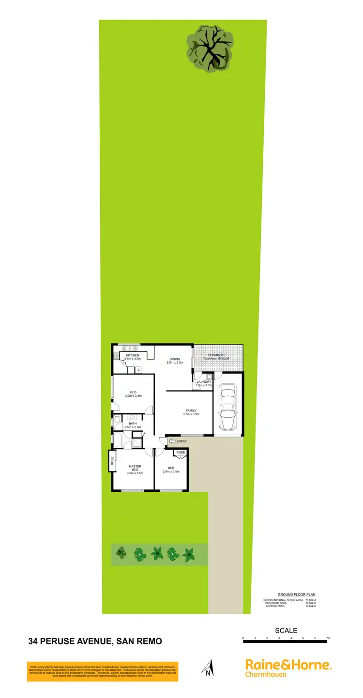 Floorplan of Homely house listing, 34 Perouse Avenue, San Remo NSW 2262