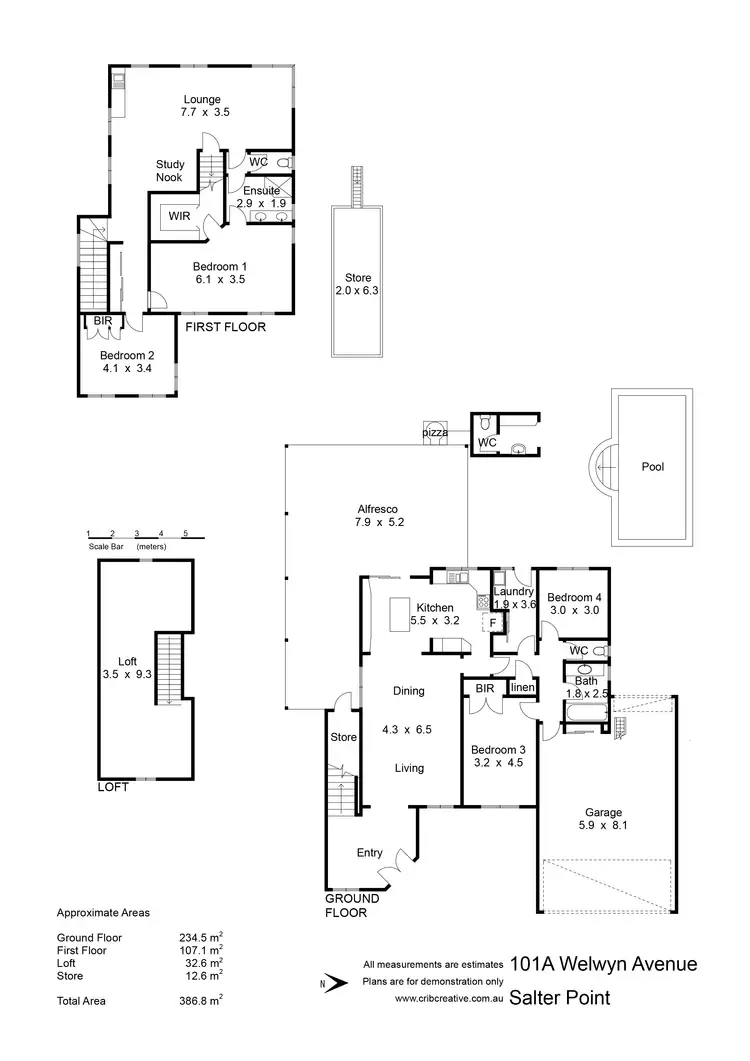 Floorplan of Homely house listing, 101A Welwyn Avenue, Salter Point WA 6152