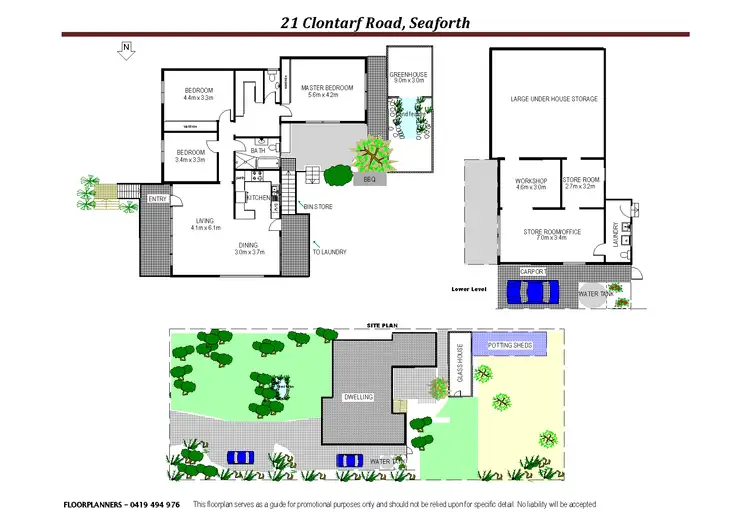 Floorplan of Homely house listing, 21 Clontarf Street, Seaforth NSW 2092