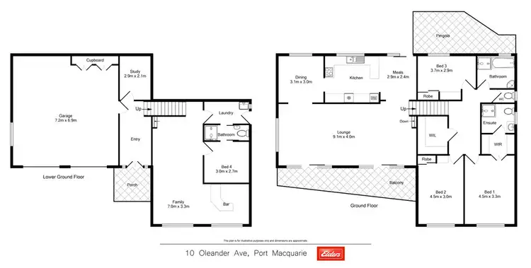 Floorplan of Homely house listing, 10 Oleander Avenue, Port Macquarie NSW 2444