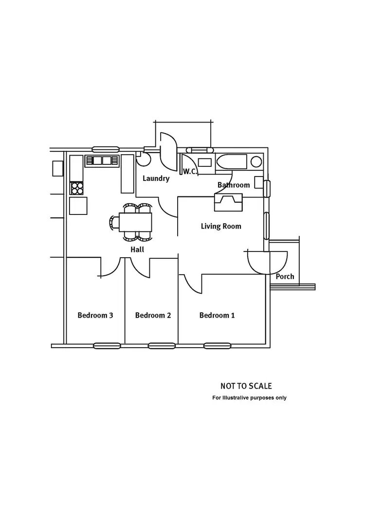 Floorplan of Homely house listing, 50 Coral Street, Loxton SA 5333