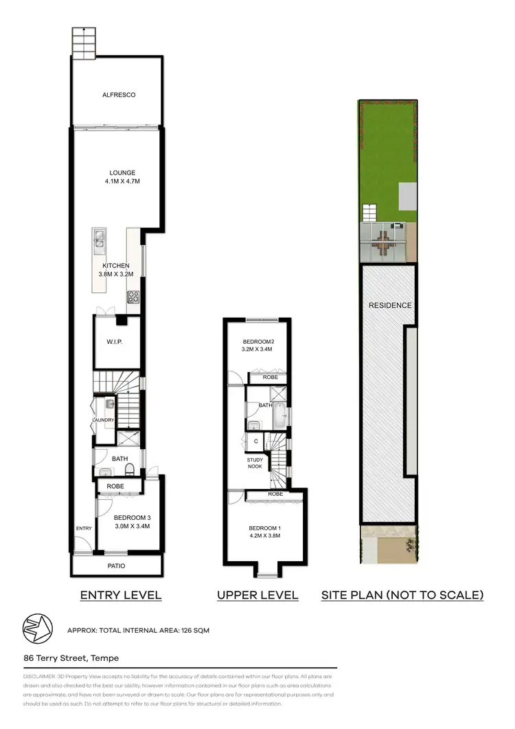 Floorplan of Homely house listing, 86A Terry Street, Tempe NSW 2044
