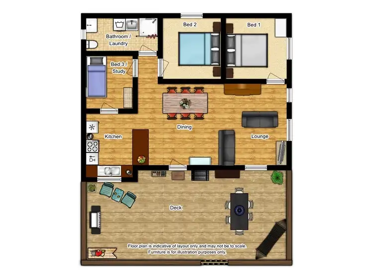 Floorplan of Homely house listing, 42 Tiger Head Road, Dodges Ferry TAS 7173