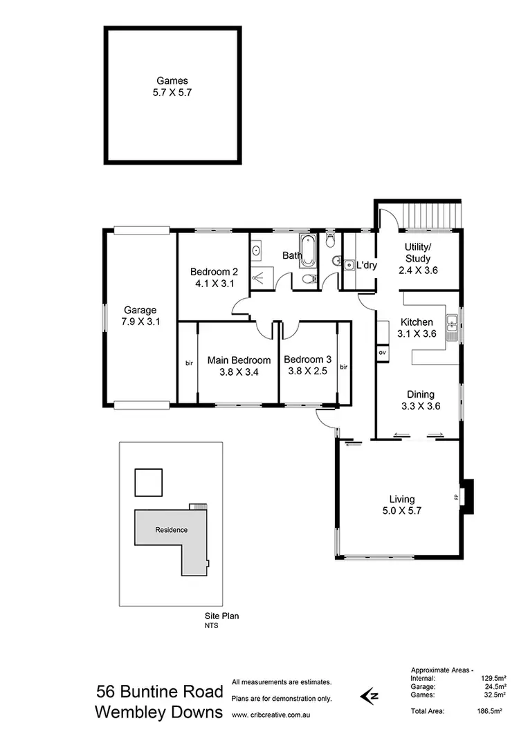 Floorplan of Homely house listing, 56 Buntine Road, Wembley Downs WA 6019