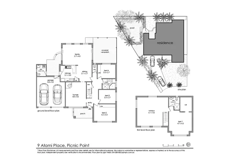 Floorplan of Homely house listing, 9 Atami Place, Picnic Point NSW 2213