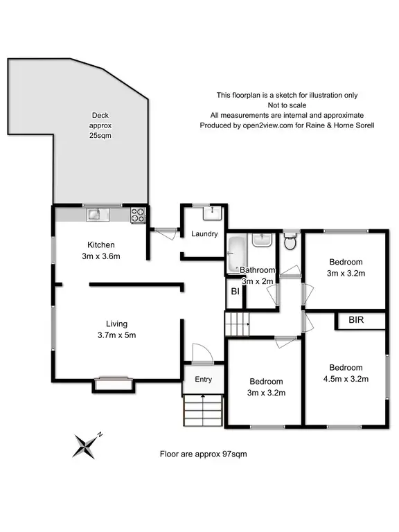 Floorplan of Homely house listing, 2 Thistle Street, Gagebrook TAS 7030