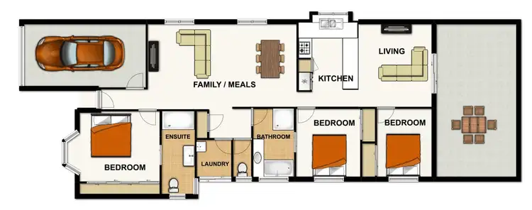 Floorplan of Homely house listing, 19 Mitchell Place, Forest Lake QLD 4078