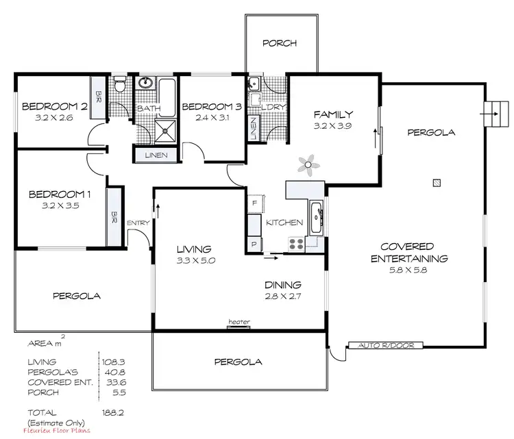 Floorplan of Homely house listing, 51 Neighbour Avenue, Goolwa Beach SA 5214