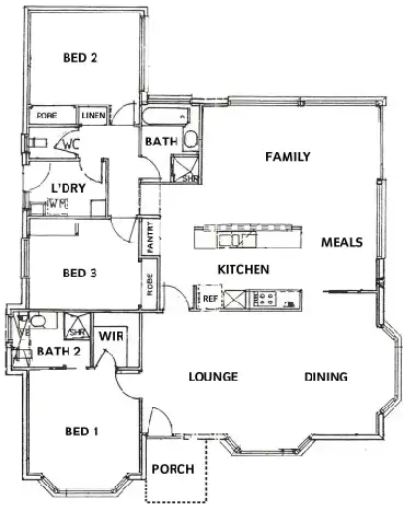 Floorplan of Homely house listing, 22 Monomeeth Avenue, Bilambil Heights NSW 2486