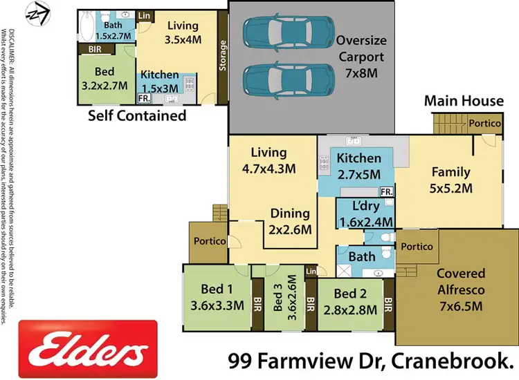 Floorplan of Homely house listing, 99 Farmview Drive, Cranebrook NSW 2749