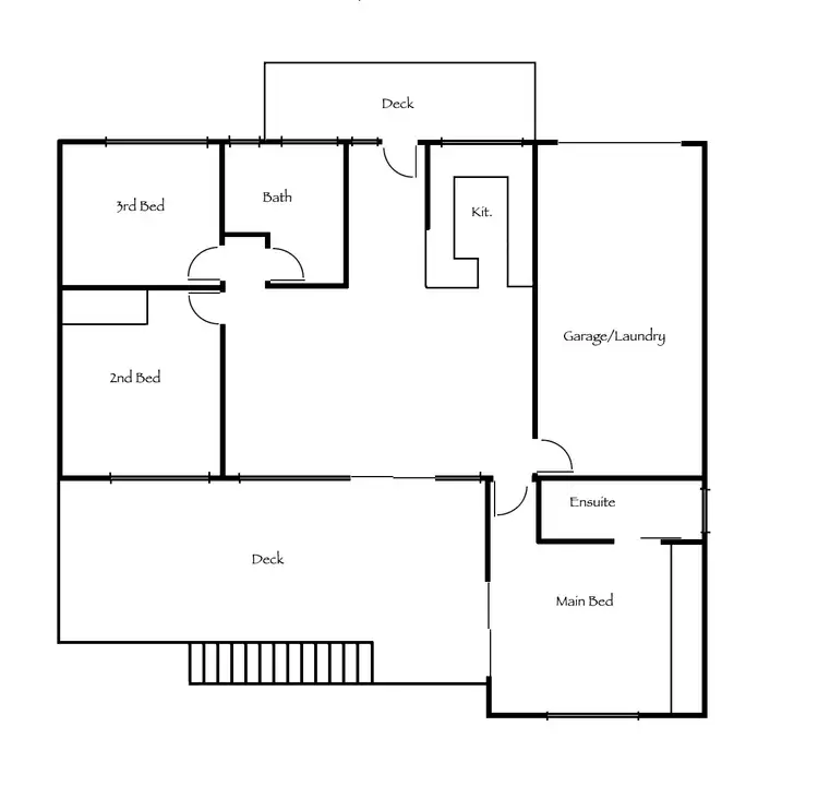 Floorplan of Homely house listing, 22 Vista Avenue, Catalina NSW 2536