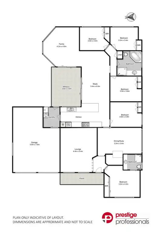 Floorplan of Homely house listing, 4 Glanara Court, Wattle Grove NSW 2173
