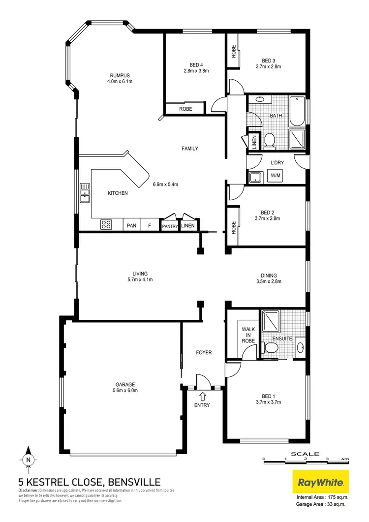Floorplan of Homely house listing, 5 Kestrel Close, Bensville NSW 2251