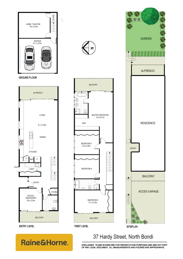 Floorplan of Homely house listing, 37 Hardy Street, North Bondi NSW 2026