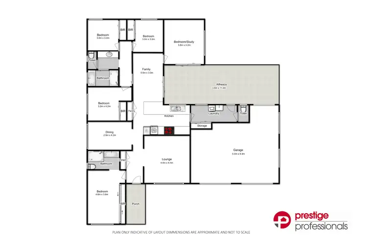 Floorplan of Homely house listing, 4 Trentham Park Court, Wattle Grove NSW 2173