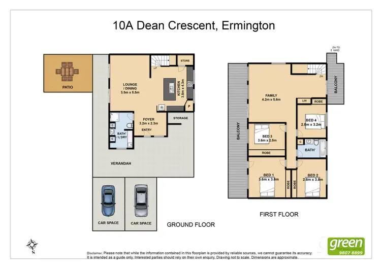 Floorplan of Homely house listing, 10A Dean Crescent, Ermington NSW 2115