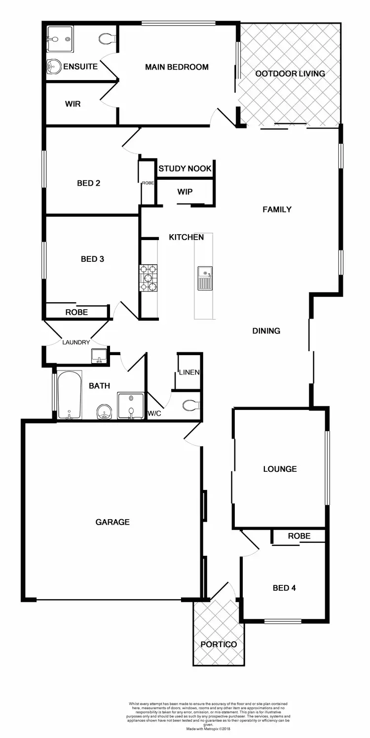 Floorplan of Homely house listing, 10 McNamara Street, Thornton NSW 2322